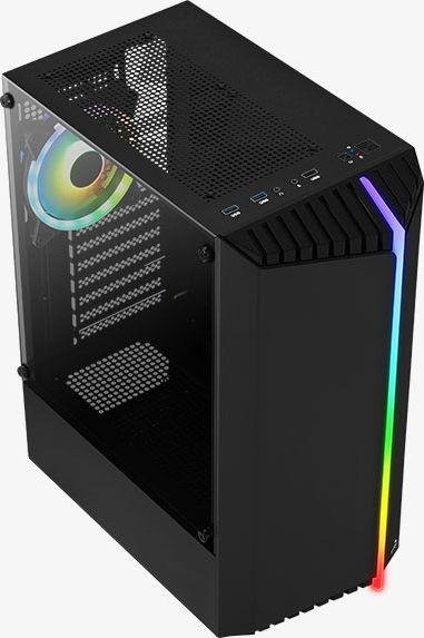 Aerocool Bionic ARGB Case, Midi Tower - Thumbnail 6