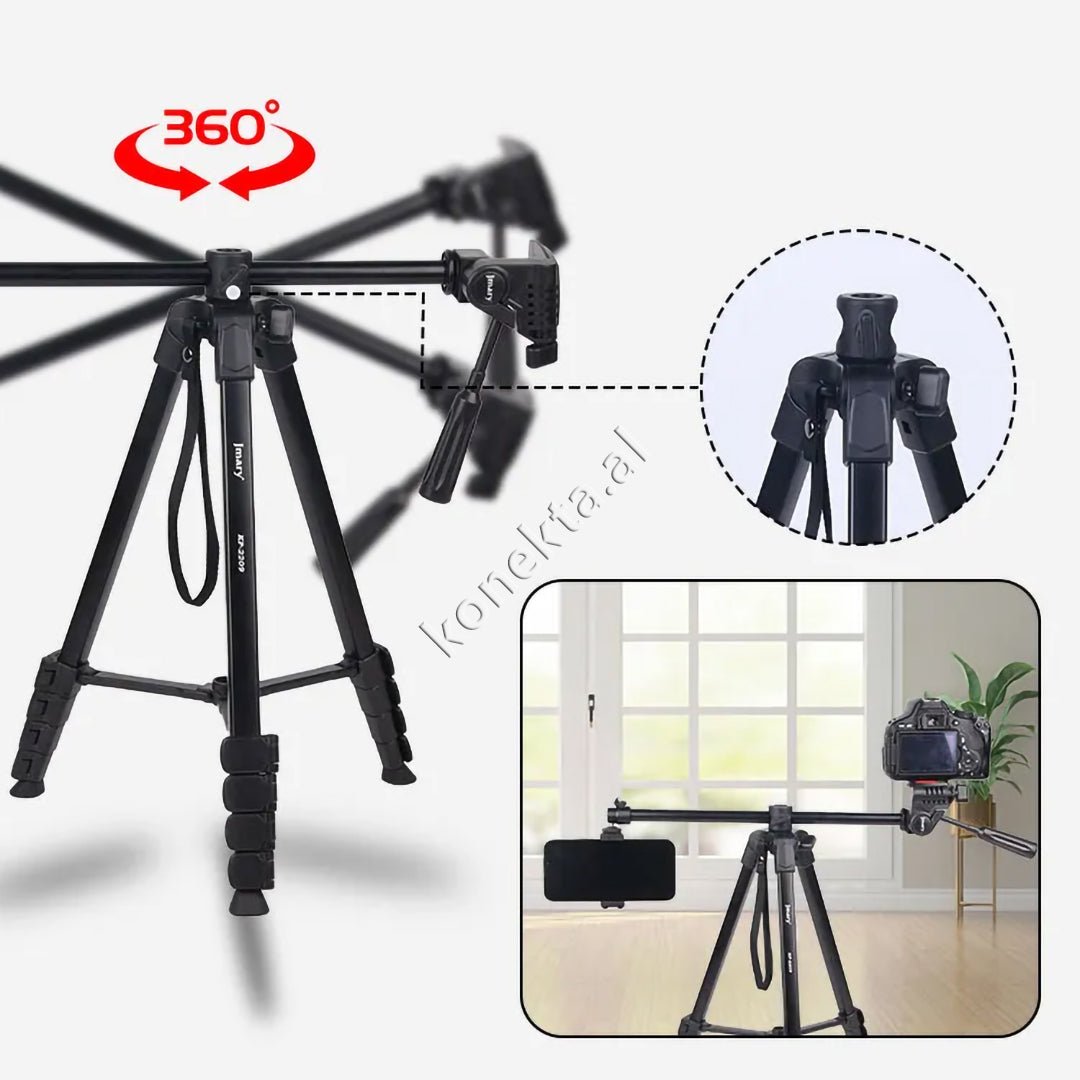 Jmary Tripod, Aluminum & ABS, Adjustable Length 46-173cm - Thumbnail 8