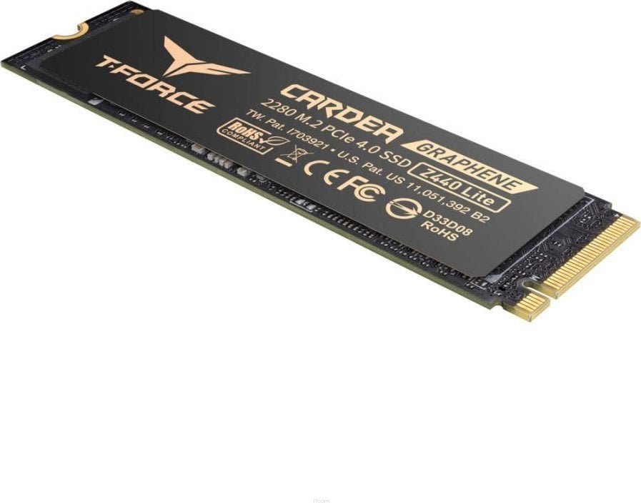 TeamGroup T-Force Cardea Z440 Lite SSD, 500GB, M.2 2280 PCI-E x4 Gen4 NVMe - Thumbnail 3