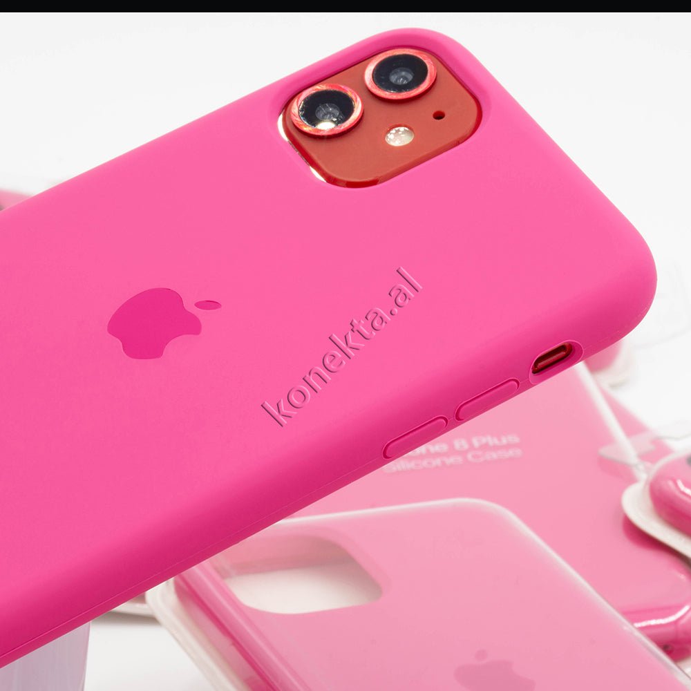 Apple Silicone Case for iPhone 6 / 6s / 6 Plus / 6s Plus, Black / Red / Green / Yellow / Blue / Pink / Violet - Thumbnail 32