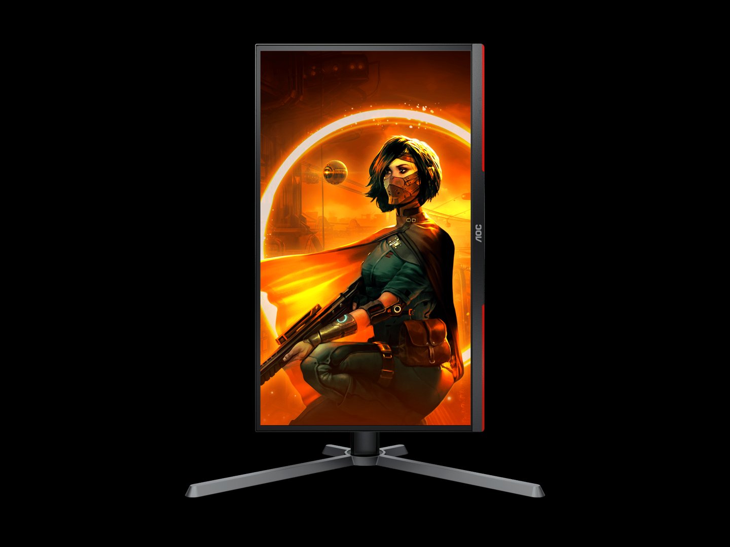 AOC 25G3ZM Gaming Monitor, 24.5" FHD, 240Hz - Thumbnail 3