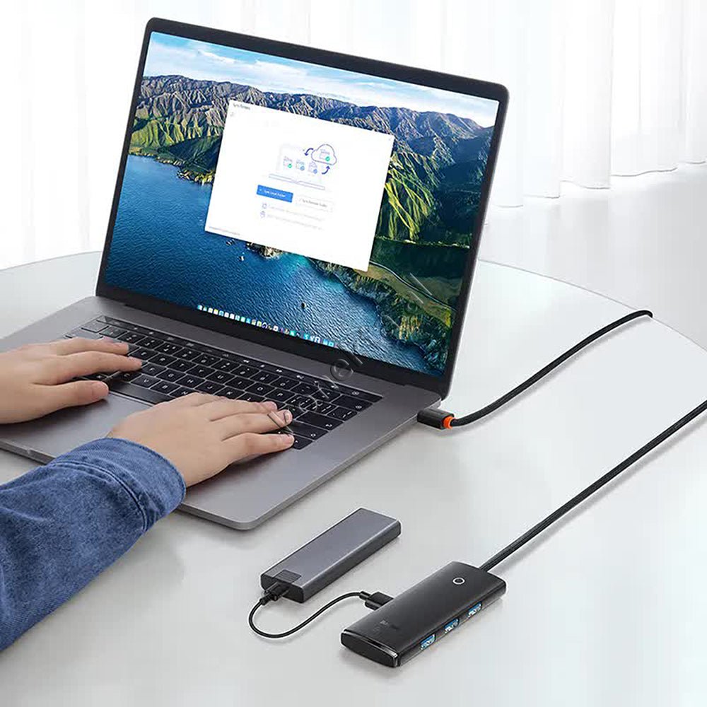 Baseus Multifunctional Adapter, Black - Thumbnail 7