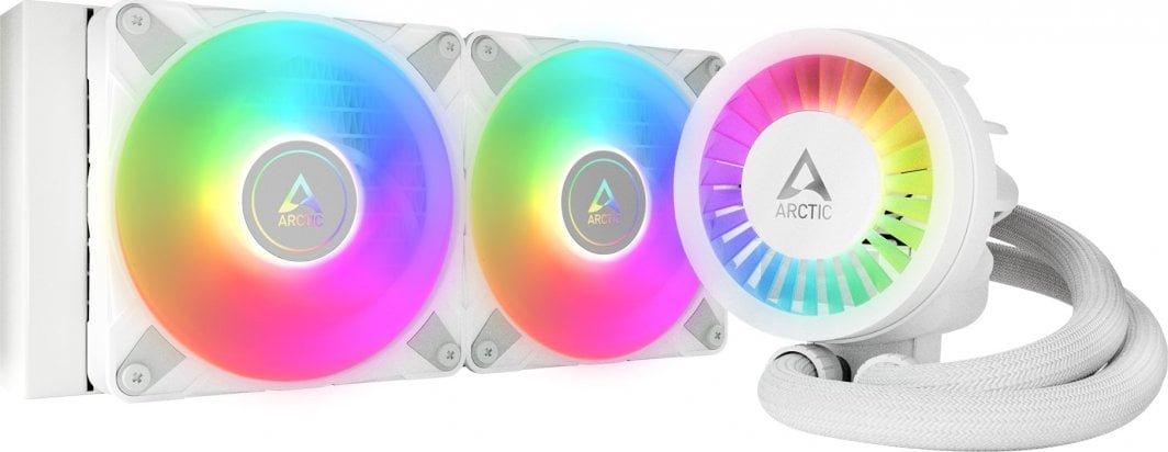 Arctic Liquid Freezer III 240 A-RGB Cooler, White (ACFRE00150A) - Image 1