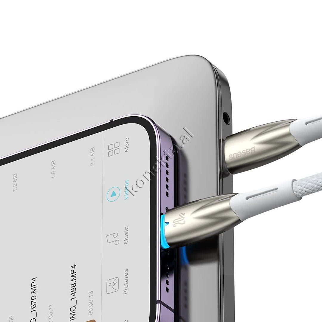Baseus Type-C to Lightning Cable, 20W, 1m - Thumbnail 8