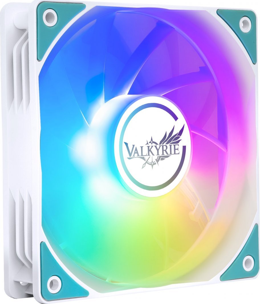 Valkyrie V12F ARGB Cooler, 120 mm, White - Thumbnail 3