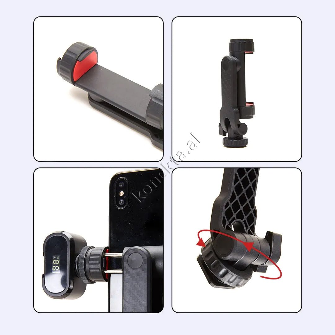 Jmary Phone Holder with 360° Rotation for Camera or Tripod - Thumbnail 8