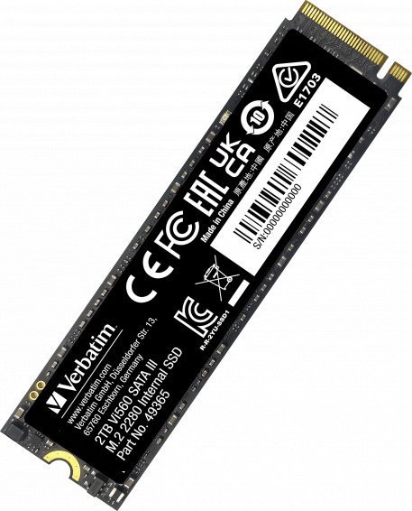 Verbatim Vi560 SSD, 2TB, M.2 2280 SATA III - Image 1