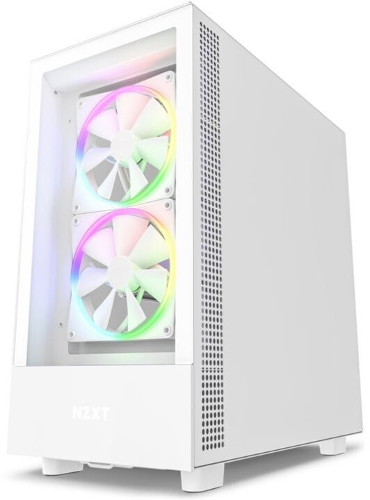 NZXT H5 Elite Case, White - Image 1