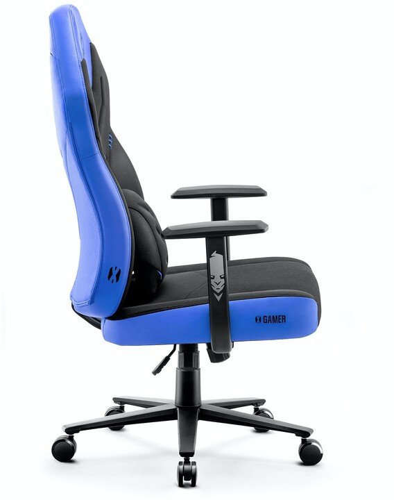 Diablo X-Gamer 2.0 Gaming Chair, Black/Blue - Thumbnail 4