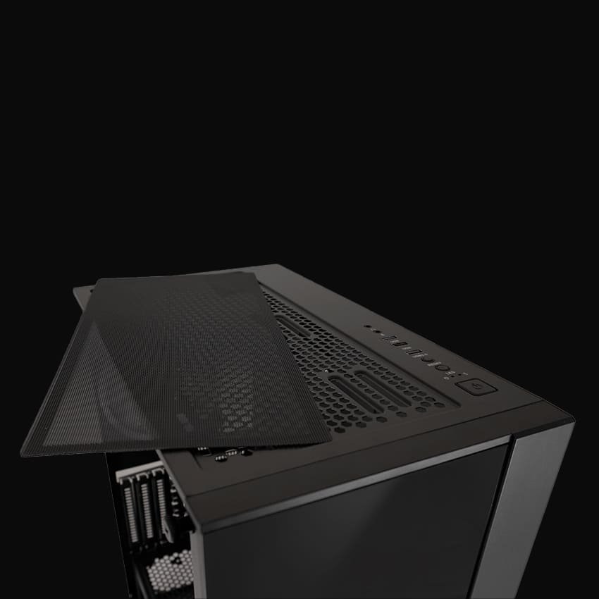 LC-803B-ON Shaded_X Case, Black - Thumbnail 12