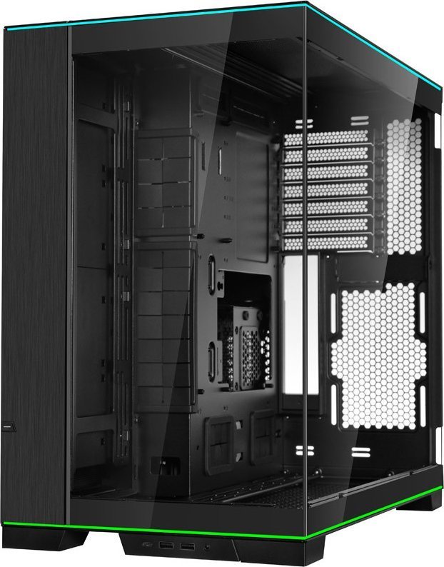 Lian Li O11 Dynamic EVO RGB Case, Black, Midi Tower - Thumbnail 3