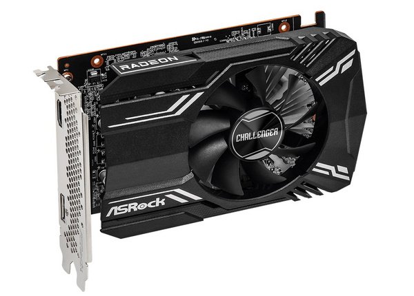ASRock Radeon RX 6400 Challenger ITX 4GB GDDR6 Graphics Card - Thumbnail 3