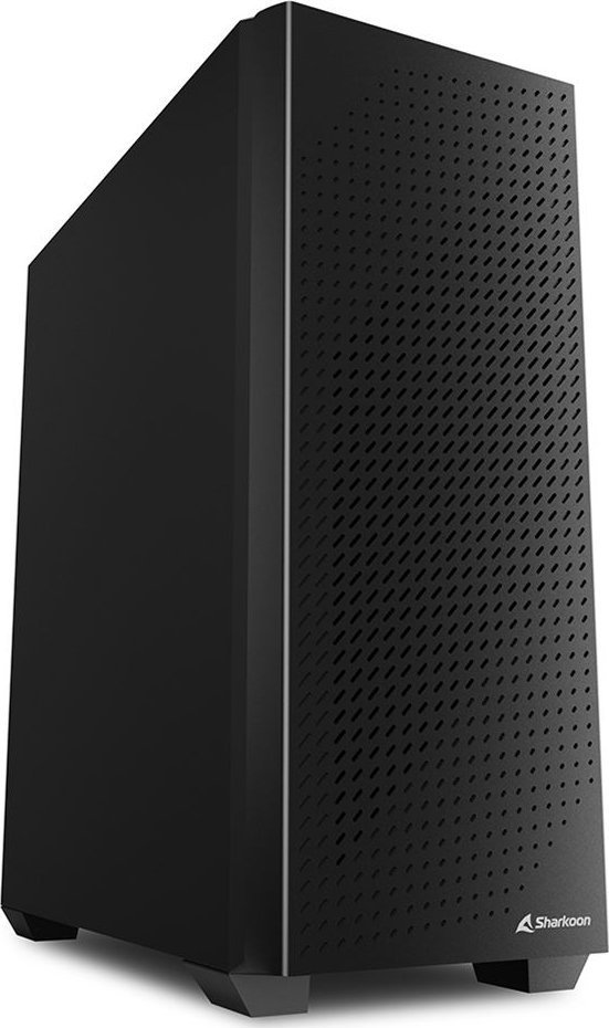 Sharkoon VS9 Case, Black, Midi Tower - Image 1