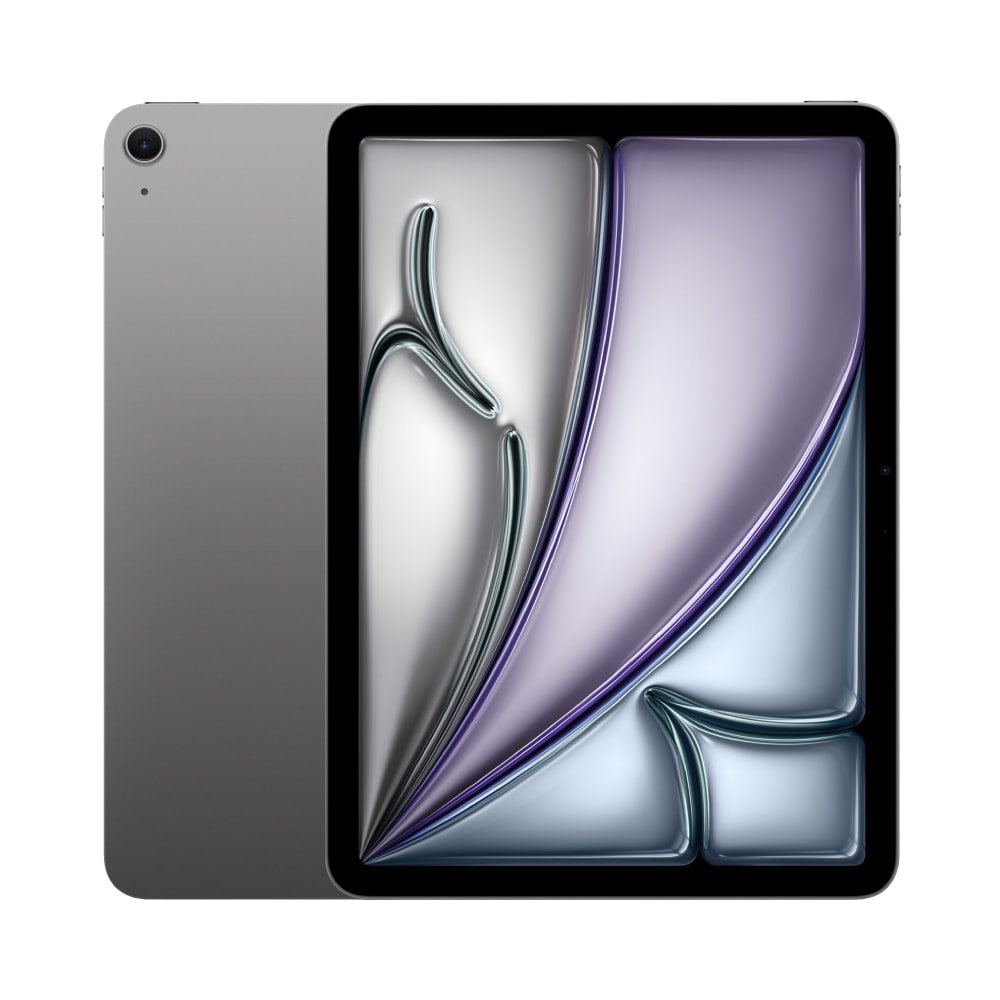 Apple iPad Air 11, 128GB, Wi-Fi + Cellular, M2 Chip (2024) - Space Gray - Image 1