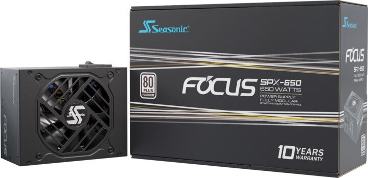 Seasonic Focus SPX 2021 FOCUS-SPX-650 Power Supply, 650W - Thumbnail 5