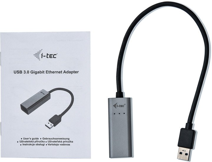I-Tec USB 3.0 Metal Gigabit Ethernet Adapter - Thumbnail 4