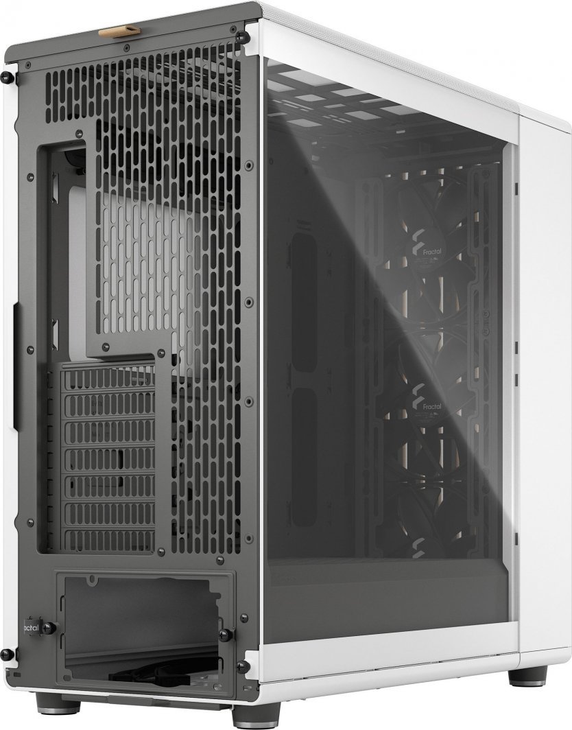 Fractal Design North XL Clear Case, White, Midi Tower - Thumbnail 8