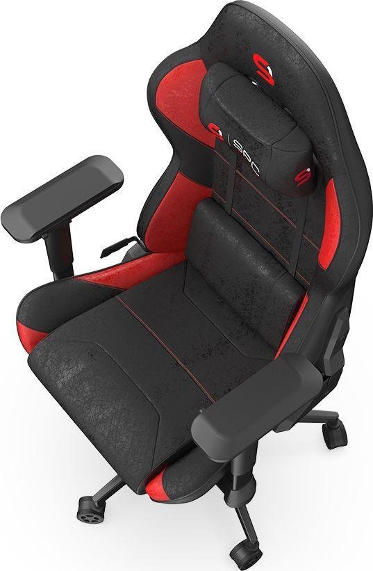 SPC Gear SR600 Chair, Red - Thumbnail 9