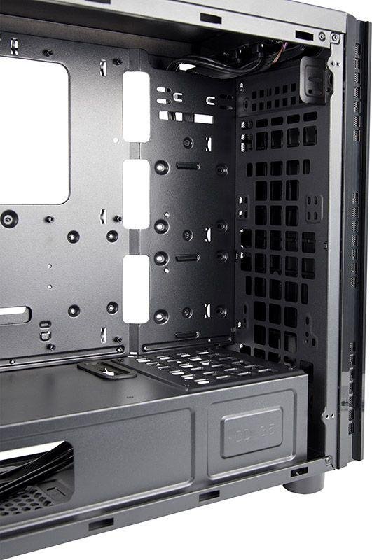 Chieftec Hawk Glass 02B-OP Case, Midi Tower - Thumbnail 7