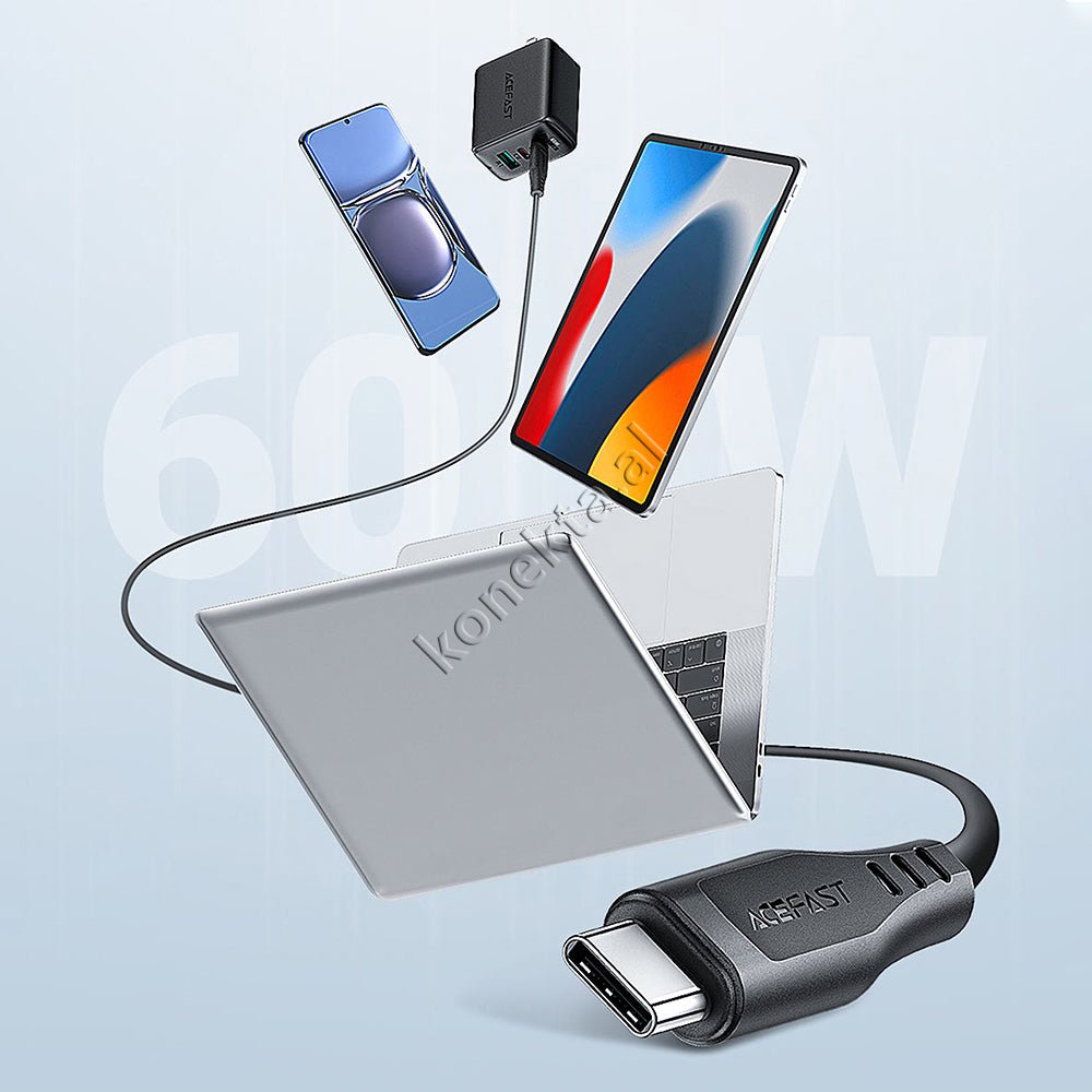 AceFast Type-C to Type-C Cable 60W - Thumbnail 13