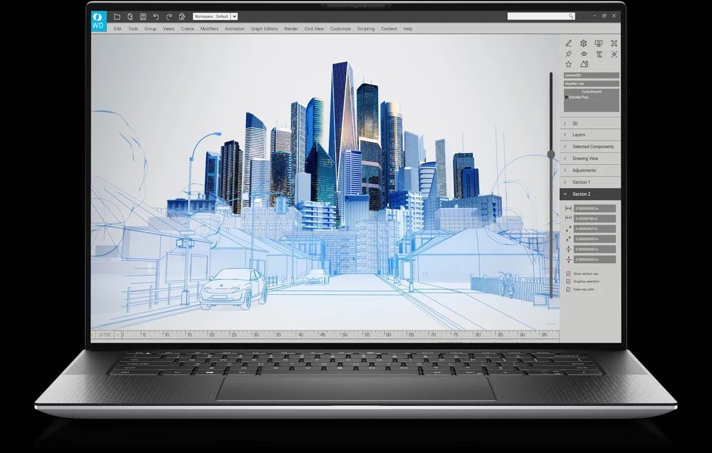DELL Precision 5560 Laptop, 15.6 inch, 32GB RAM, 512GB SSD, Used - Image 1