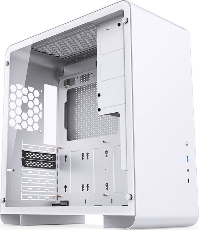 Jonsbo U4 Pro TG Case, White, Midi Tower - Image 1