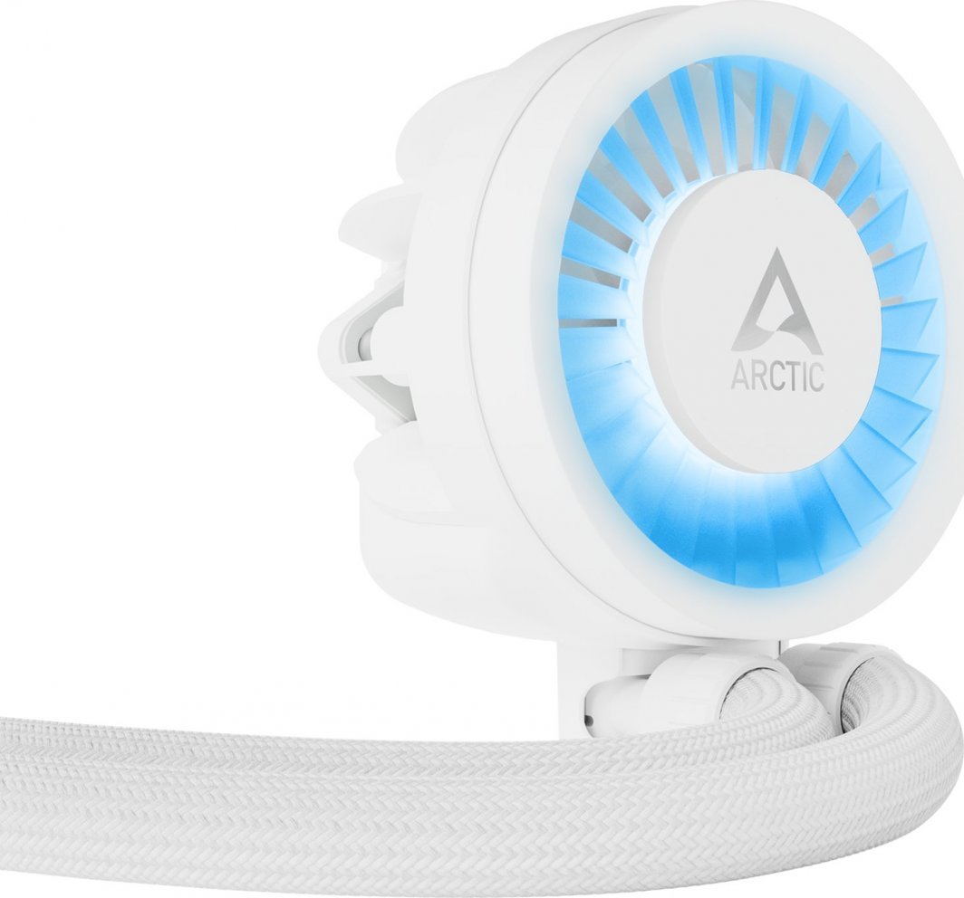 Arctic Liquid Freezer III 280 A-RGB Cooler, White - Thumbnail 11