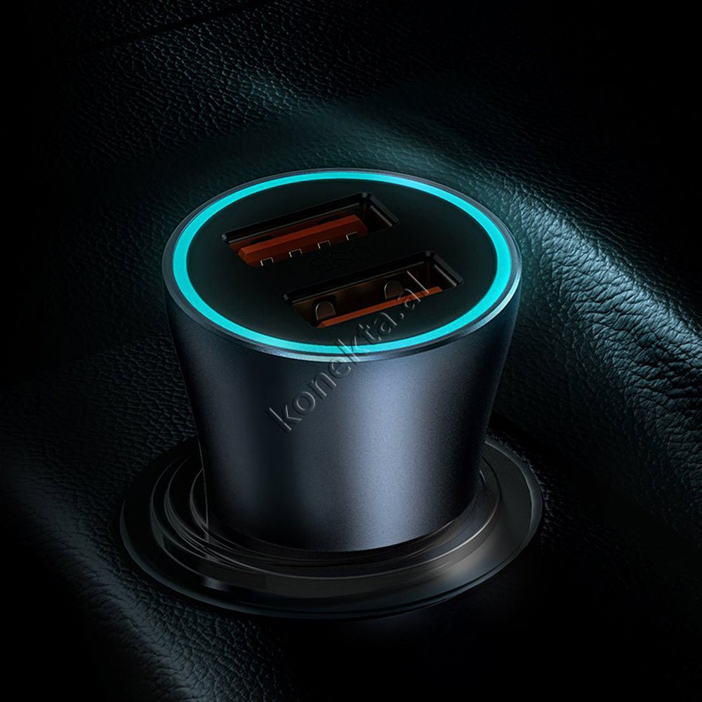 Baseus Car Charger 40W with USB Type-C Cable - Thumbnail 20