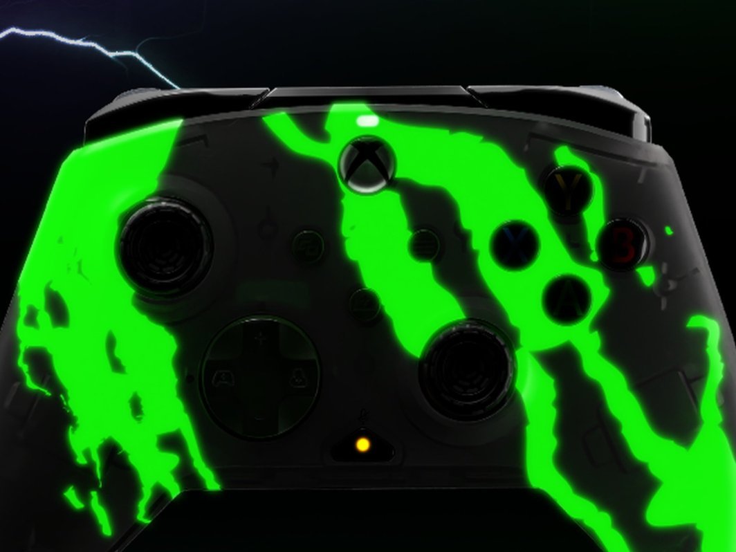 PDP XS Rematch Controller, Wired, Black / Green - Thumbnail 40