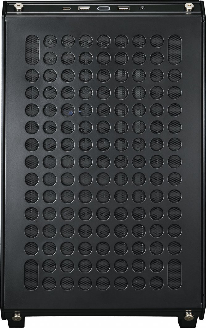 Cooler Master Qube 500 Flatpack Case, Black, Midi Tower - Thumbnail 2