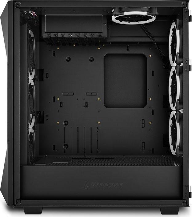 Sharkoon REV300 ARGB Case, Black, Full Tower - Thumbnail 5