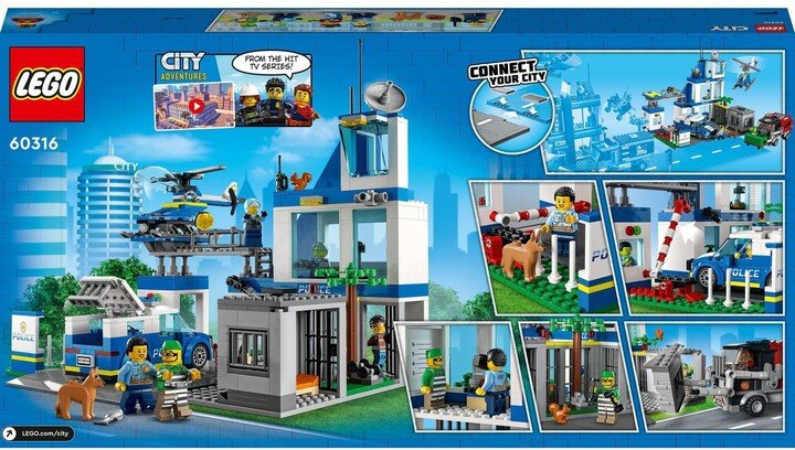 LEGO City 60316 Police Station, 668 pieces - Thumbnail 7
