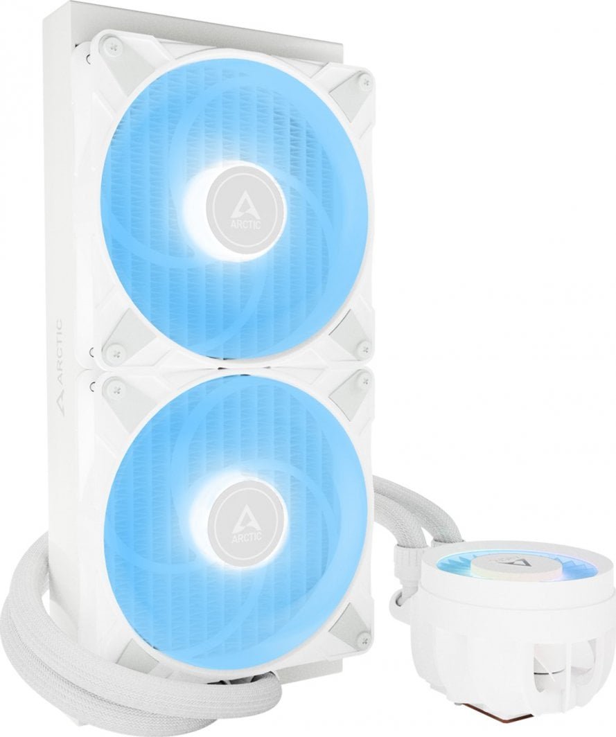 Arctic Liquid Freezer III 280 A-RGB Cooler, White - Thumbnail 7