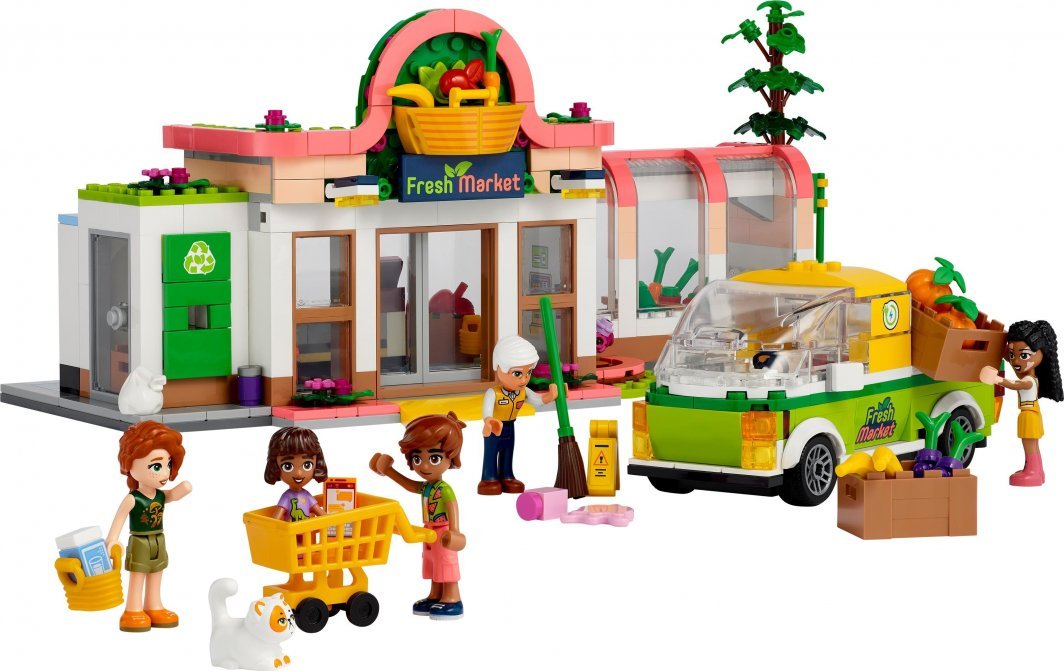 LEGO Friends 41729 Organic Food Shop, 830 Pieces - Thumbnail 8