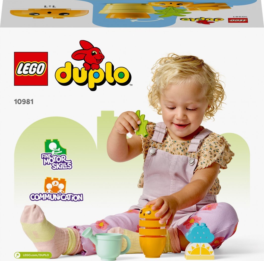 LEGO DUPLO 10981 Growing Carrots Set, 11 Pieces - Thumbnail 9