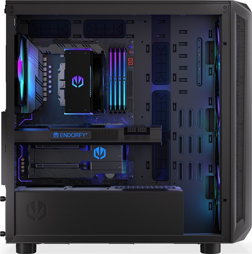 Endorfy Arx 700 Case, ARGB, Midi Tower - Thumbnail 11