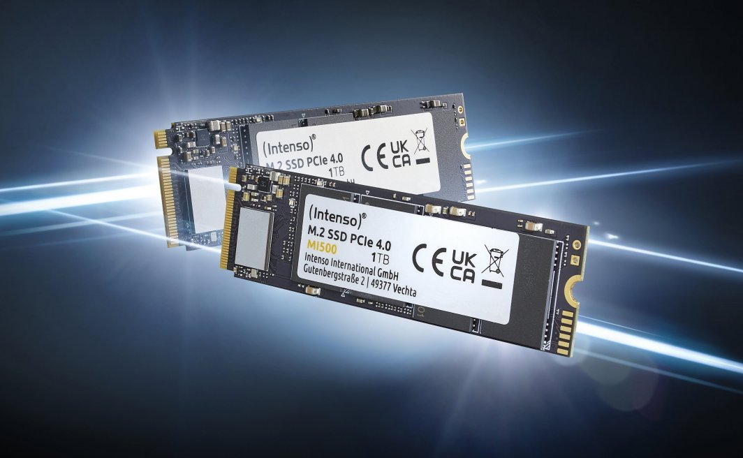 Intenso MI500 SSD, 2TB, M.2 2280 PCI-E x4 Gen4 NVMe - Image 1