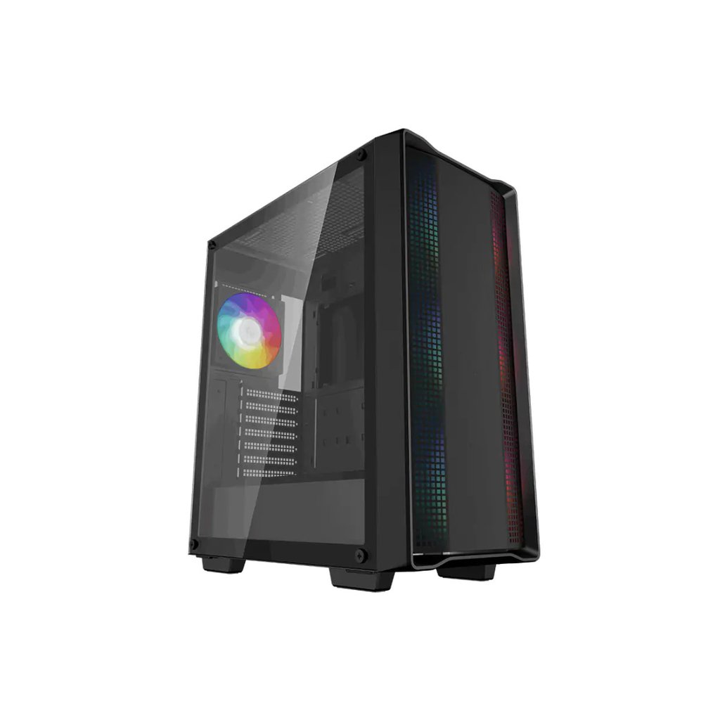 DeepCool CC560 Mesh V2 Case, Black, Mid Tower - Image 1