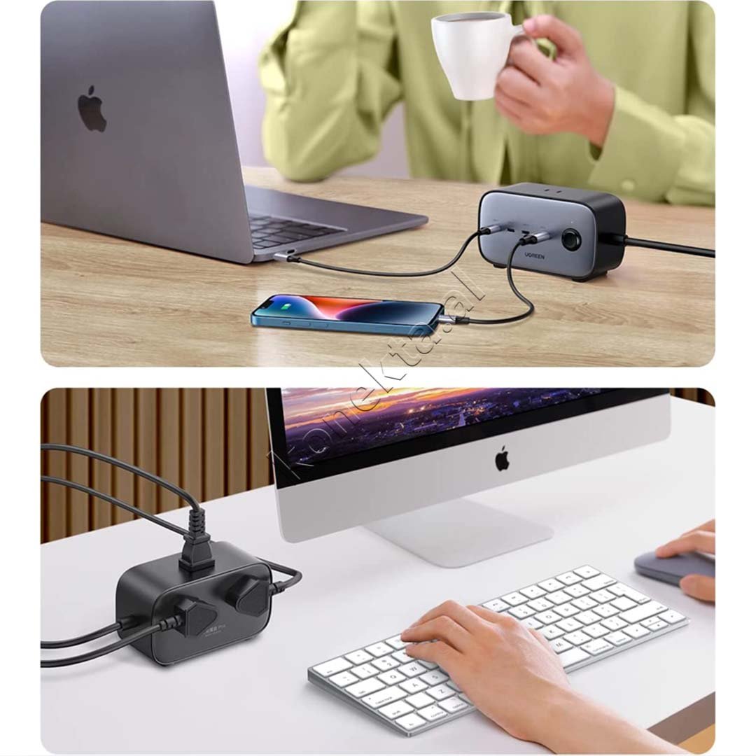 UGreen 100W Charger, Grey - Thumbnail 12