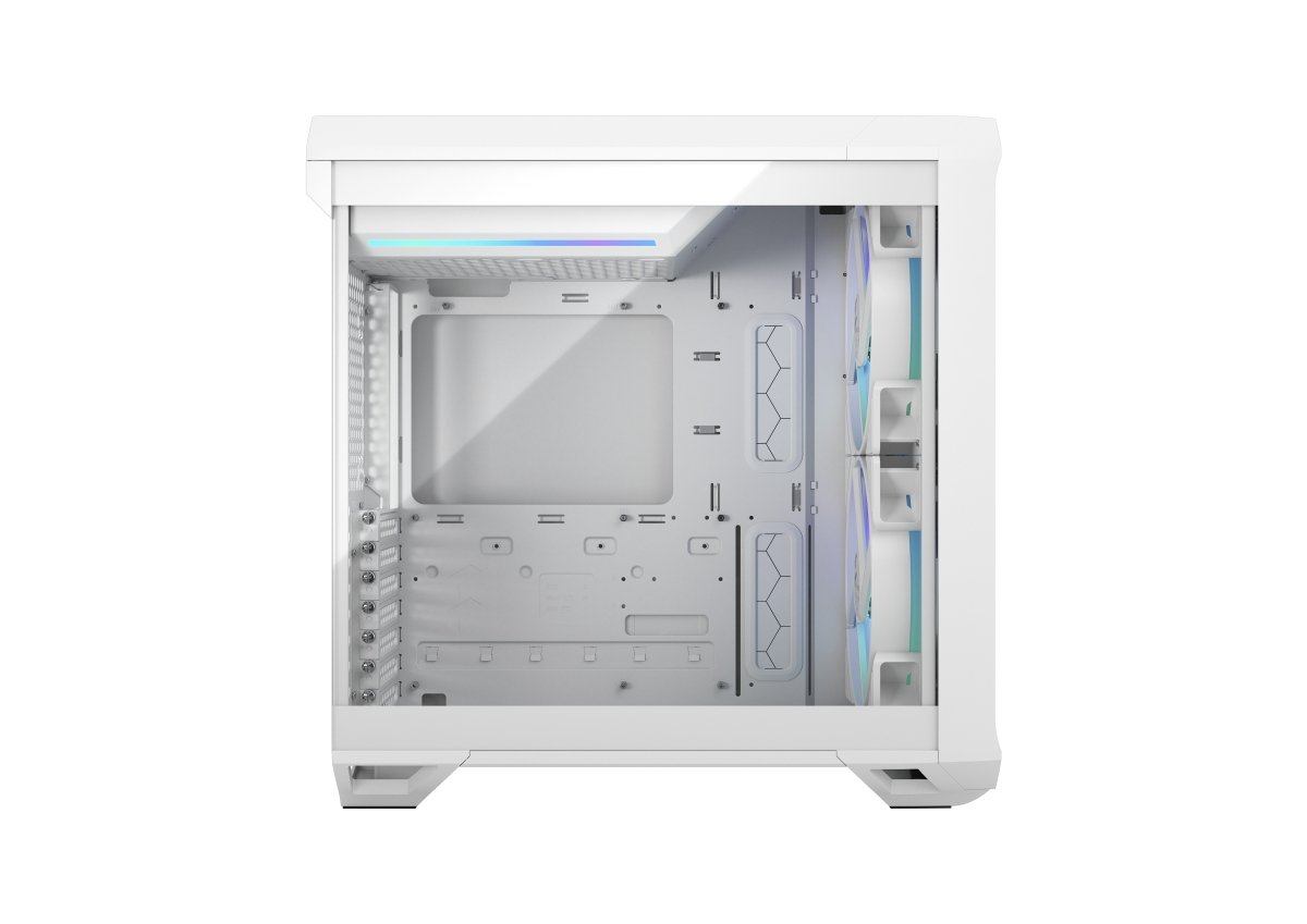 Fractal Design Torrent Compact RGB Case, Mini Tower, White - Thumbnail 2