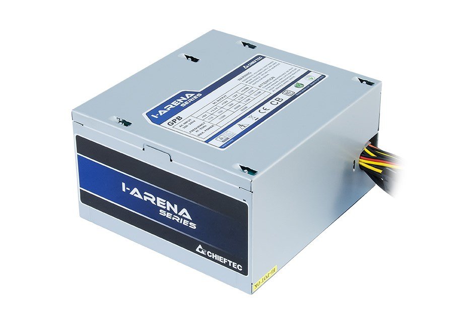 Chieftec iArena GPB-350S Power Supply, 350W, ATX 12V 2.3, Grey - Thumbnail 2