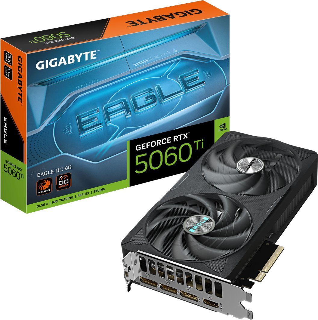 Gigabyte GeForce RTX 5060 Ti Eagle OC 8GB GDDR7 Graphics Card - Image 1