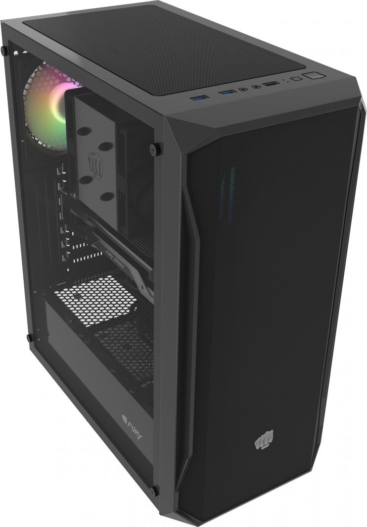 Fury Shobo SH4 Case, RGB, Midi Tower - Thumbnail 6