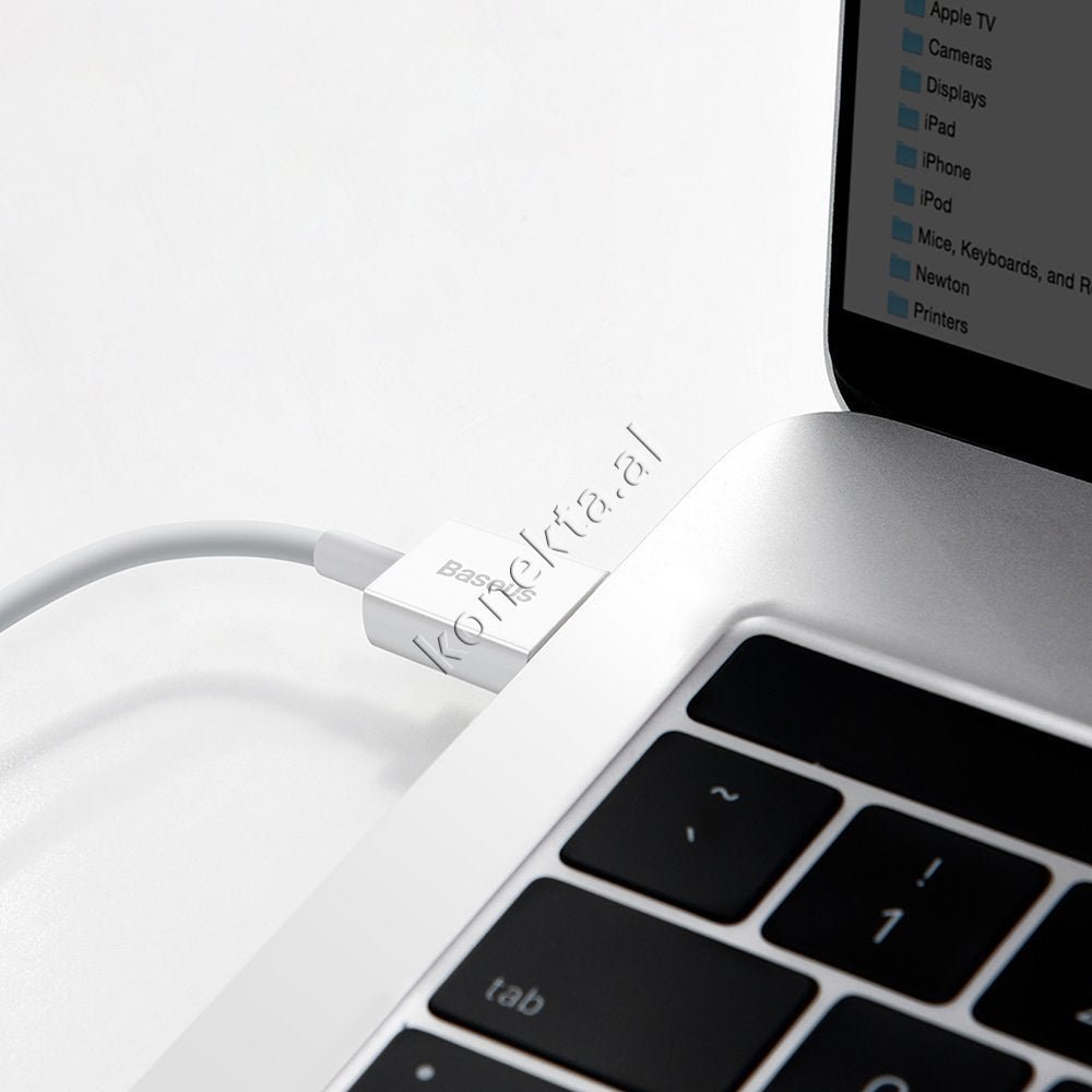 Baseus Superior Series Type-C Charging Cable, 66W, 1m, White - Thumbnail 10