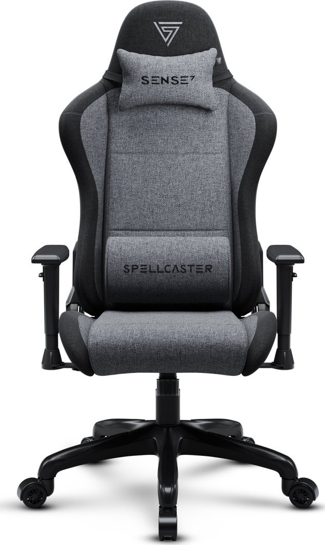 SENSE7 Spellcaster FUKU Chair, Grey/Black - Thumbnail 3