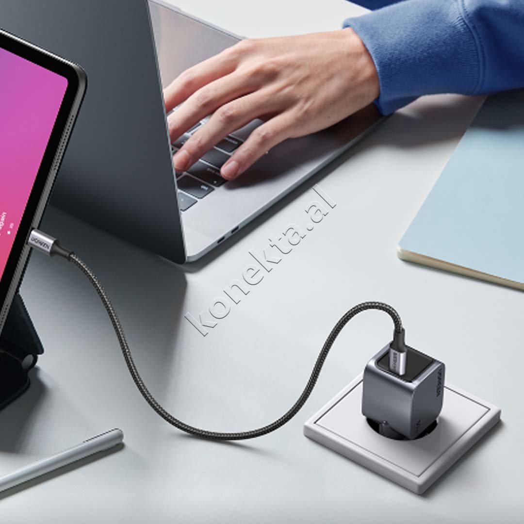 UGreen Nexode Pro 30W Charger, Grey, USB-C Port - Thumbnail 4
