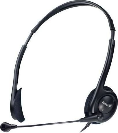 Genius HS-M200C Headphones, Black - Image 1