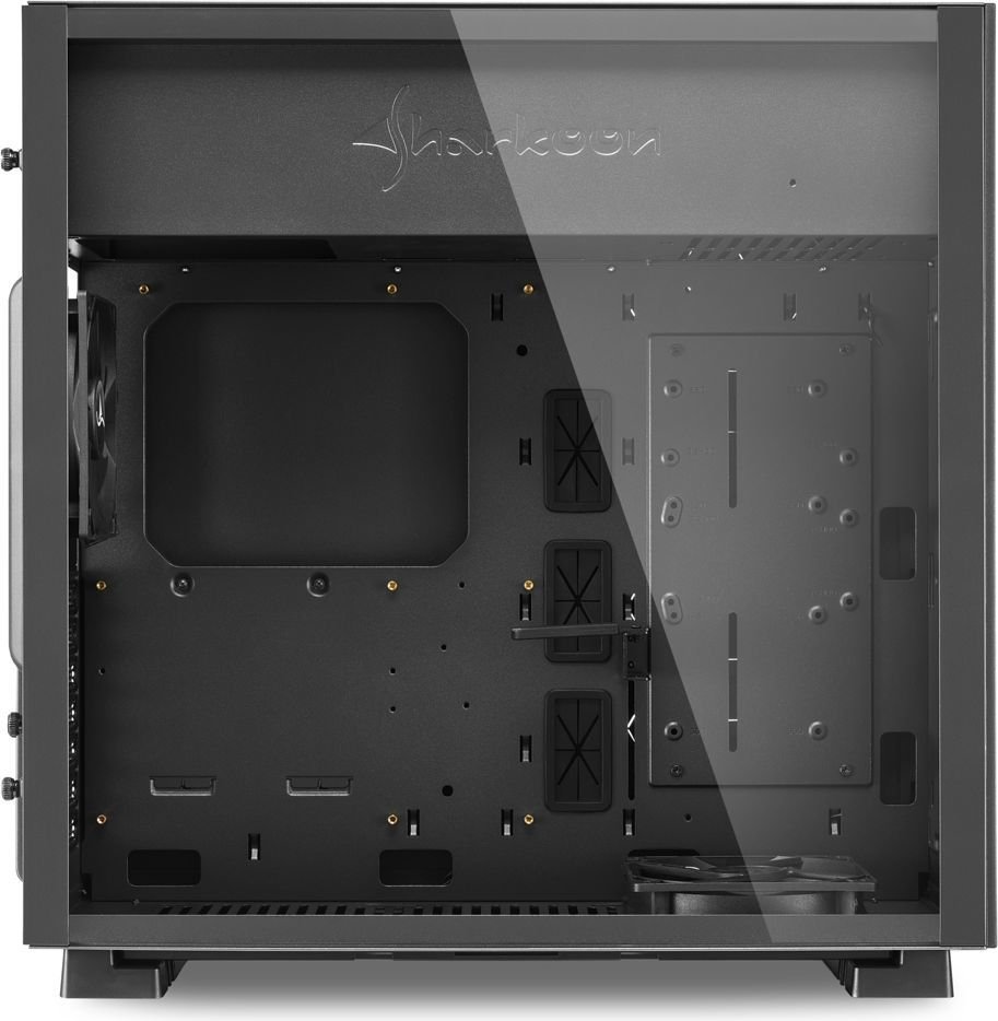 Sharkoon Pure Steel RGB Case, Midi Tower - Thumbnail 4