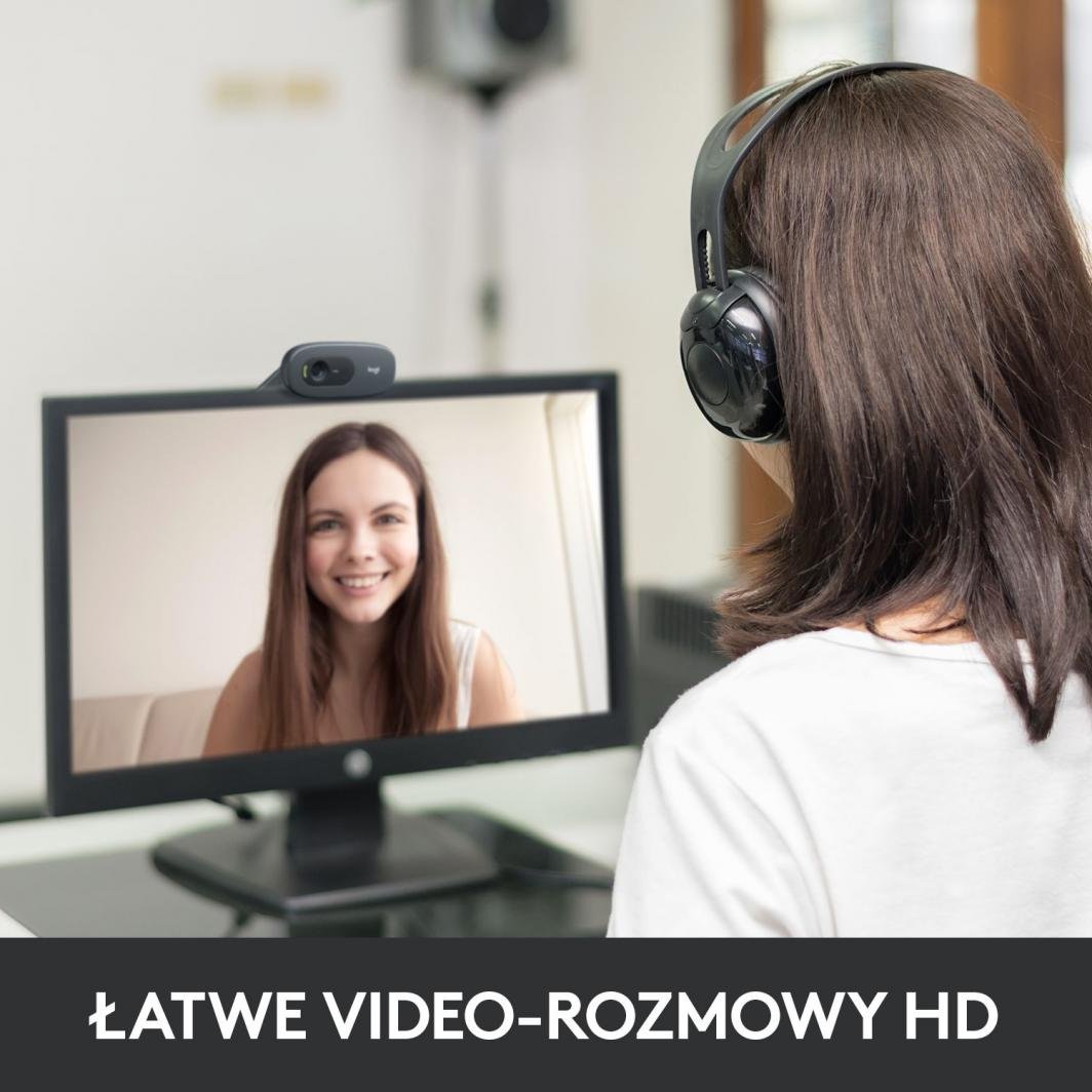 Logitech C270 Webcam HD - Thumbnail 2