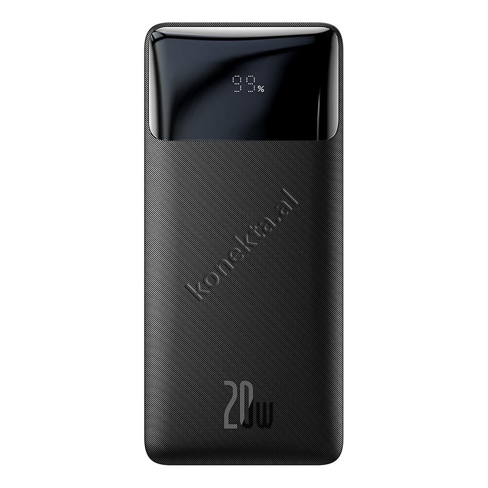 Baseus 20000mAh External Battery, 15W & 20W, 3 Ports, Black - Thumbnail 3